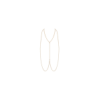 Chaîne de corps dorée avec strass 